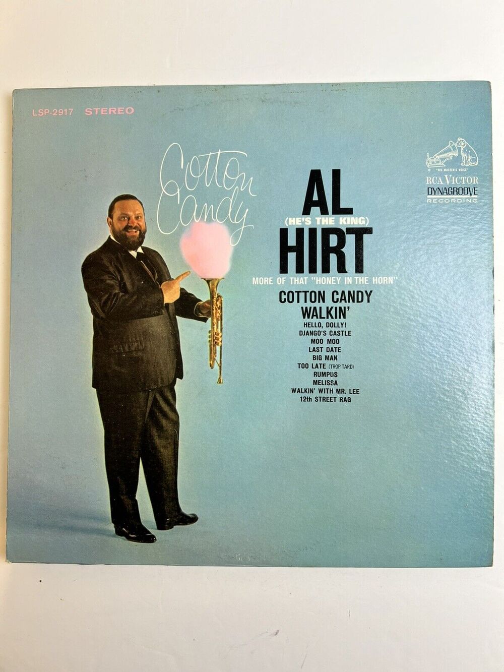 Al Hirt Album Cotton Candy Jazz Instumental 1964 Vinyl LP Music Retro Trumpet